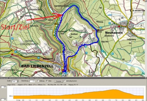 Wanderung Monbachtal