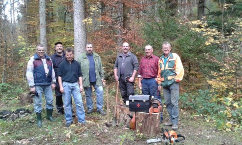 Arbeitseinsatz 24.10.2015